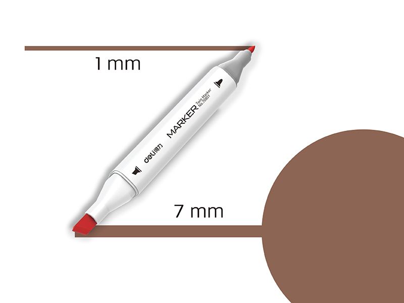 MARKER SKETCH DELI SVETLO BRAON