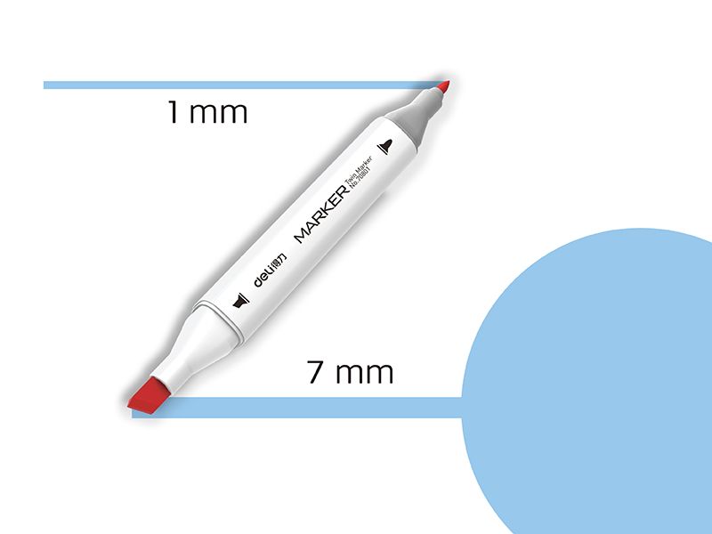 MARKER SKETCH DELI NEBO PLAVA