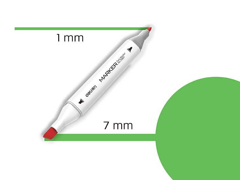 MARKER SKETCH DELI ZELENA