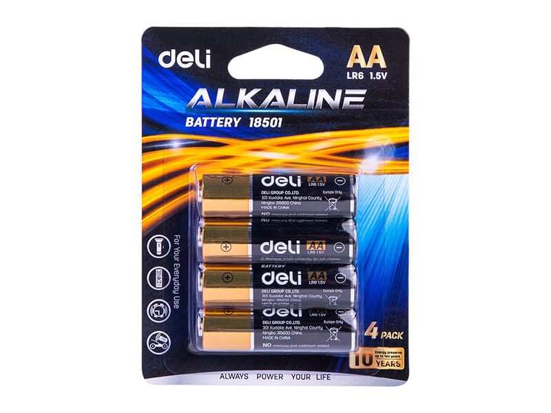 BATERIJE ALKALNE AA LR6 1/4
