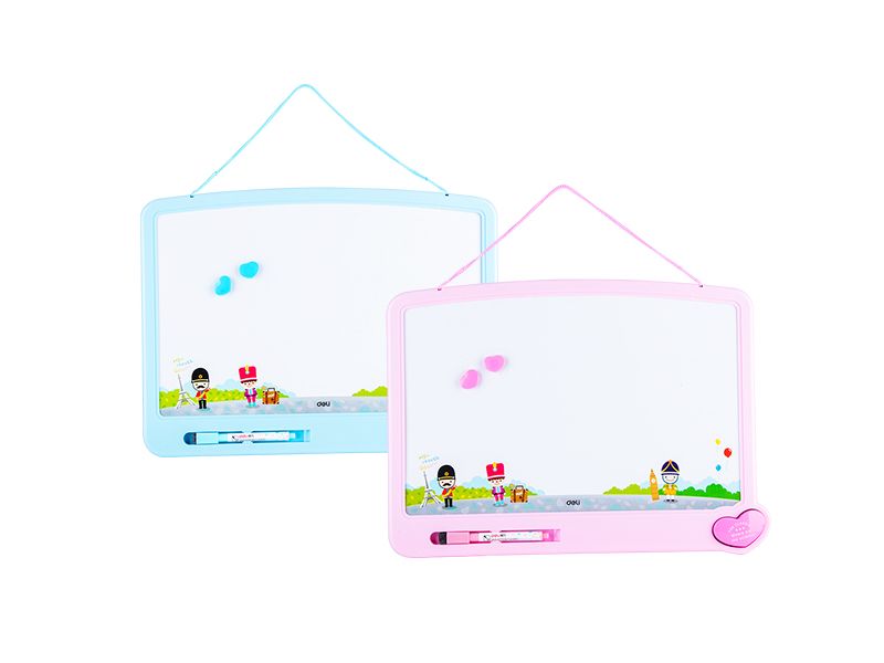 BELA TABLA MAGNETNA  400×300mm PINK, PLAVA