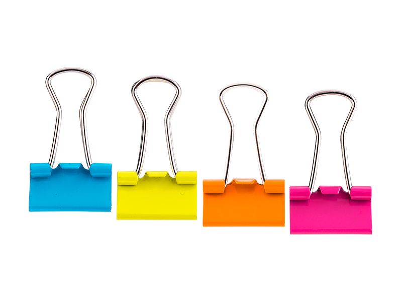 ŠTIPALJKE ZA PAPIR U BOJI 15x0,4mm